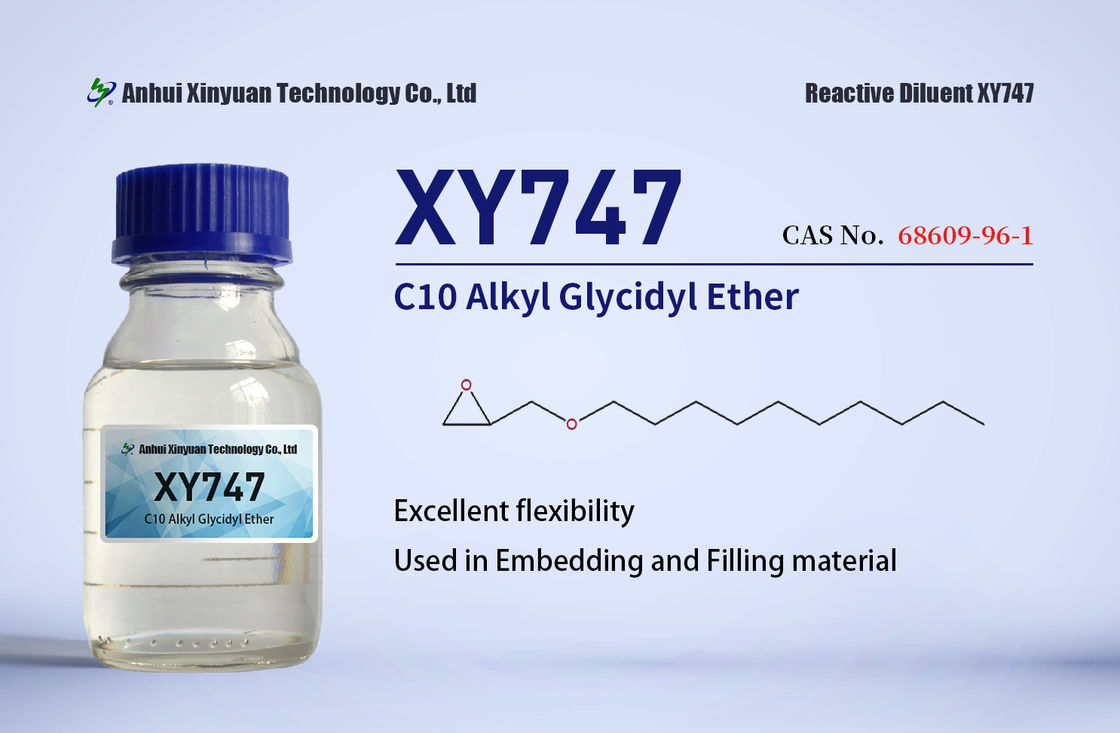 C10 Alkyl  Glycidyl Ether XY747 For  Flooring Material / Embedding