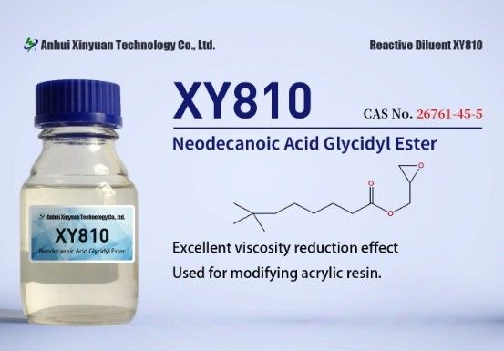 NIEODEKANOWA KSADRA GLYCYDYLOWA ESTER XY810 CAS 26761-45-5 Rozpuszczalnik w epoksydowych powłokach podłogowych, poliestru lub żywic akrylowych Synteza powłok redukcyjnych w wodzie, synteza żywic alkydów