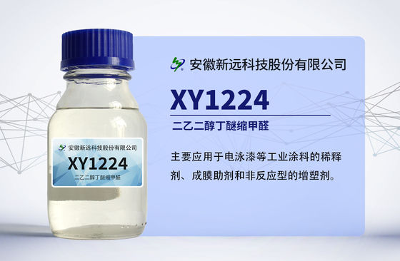 XY1224, FORMALDEHYD ETERÓW BUTYLOWYCH GLIKOLU DIETYLENOWEGO CAS 143-29-3, Bis(dietylenoglikolomonobutyloeter)formal, Mieszalny z różnymi rozpuszczalnikami organicznymi, nierozpuszczalny w wodzie.